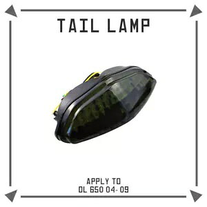 LED ^[VOie[XgbvCgAZuXYL Vstrom DL1000 DL650 03-14 LED Turn Signal Tail Stop Light Assembly For Suzuki Vstrom DL1000 DL650 03-14