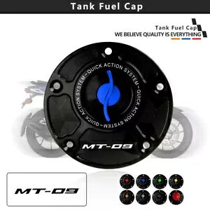 S NCbN[X^NJo[LbvRKXP[X}n MT03 MT07 MT09 MT10 S Quick Release Tank Cover Caps Fuel Gas Case for YAMAHA MT03 MT07 MT09 MT10
