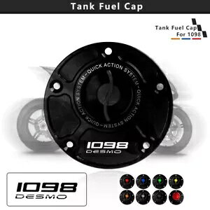 �L�[���X�^���N�L���b�v�R���K�X�J�o�[ S �P�[�X�h�D�J�e�B 1098 1198 848 888 916 998 Keyless Tank Cap Fuel Gas Cover S Case for DUCATI 1098 1198 848 888 916 998