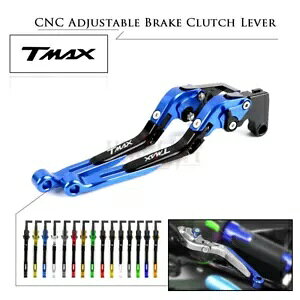 I[goCA~u[LNb`o[܂肽݊g\}n T-MAX 530 12-19 Motorcycle Alu Brake Clutch Levers Folding Extendable forYAMAHA T-MAX 530 12-19
