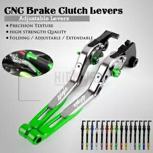 I[goCA~u[LNb`o[܂肽݃Zbg KAWASAKI NINJA ZX10R 06-15 Motorcycle Alu Brake Clutch Levers Folding Set for KAWASAKI NINJA ZX10R 06-15