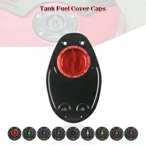 S �N�C�b�N�����[�X�^���N�J�o�[�L���b�v�R���K�X�P�[�X DUCATI MULTISTRADA 620 1000/S �p S Quick Release Tank Cover Caps Fuel Gas Case for DUCATI MULTISTRADA 620 1000/S