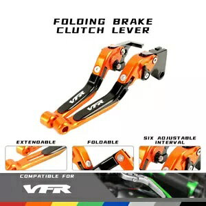 z_ VFR 1200/F VFR1200 10-14 [VO\Ȑ܂肽݃u[LNb`o[ɓK Fit HONDA VFR 1200/F VFR1200 10-14 Racing Adjustable Folding Brake Clutch Levers