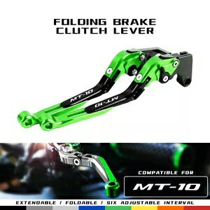 }n MT-10 FZ10 MT10 16-20 [VO\Ȑ܂肽݃u[LNb`o[ɓK Fit YAMAHA MT-10 FZ10 MT10 16-20 Racing Adjustable Folding Brake Clutch Levers
