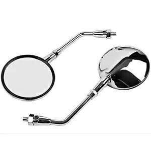 TChN[Ar[~[z_ CB500 CB750 CB1100 CB1000 CB1300 ɓK Side Chrome Rear View Mirrors Fit For HONDA CB500 CB750 CB1100 CB1000 CB1300