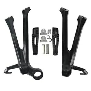 �V�����㕔����ȃt�b�g�y�O�u���P�b�g�X�Y�L GSXR600/750 2011-2018 �u���b�N New Rear Passenger Foot Pegs Bracket Fit For Suzuki GSXR600/750 2011-2018 Black �y���s�A���i�z