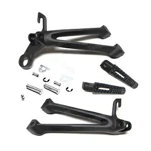 �V�����㕔��q�t�b�g�y�O�u���P�b�g�X�Y�L GSXR600/750 2008-2010 �u���b�N New Rear Passenger Foot Pegs Bracket Fit For Suzuki GSXR600/750 2008-2010 Black �y���s�A���i�z