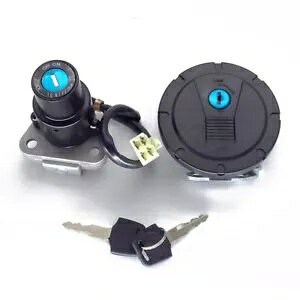 �_�΃X�C�b�`�R���K�X�L���b�v���b�N�L�[�Z�b�g Kawasaki KLR650 KLR 650 2008-2018 Ignition Switch Fuel Gas Cap Lock Key Set For Kawasaki KLR650 KLR 650 2008-2018