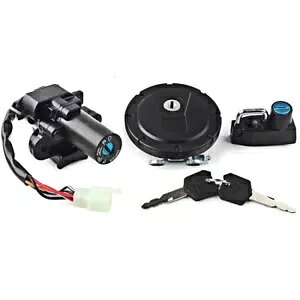 JTL KLX250/250S/SF KLX125 KL250 _΃XCb`RKXLbvbNZbg For Kawasaki KLX250/250S/SF KLX125 KL250 Ignition Switch Fuel Gas Cap Lock Set