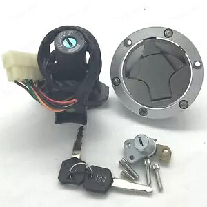 lgnition XCb`RKXLbvV[gbNL[Zbg Kawasaki Ninja EX250 EX300 lgnition Switch Fuel Gas Cap Seat Lock Key Set For Kawasaki Ninja EX250 EX300