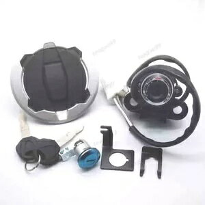 _΃XCb`bNRKXLbvL[Zbg Kawasaki Ninja 400 Z400 EX400 Ignition Switch Lock Fuel Gas Cap Key Set For Kawasaki Ninja 400 Z400 EX400