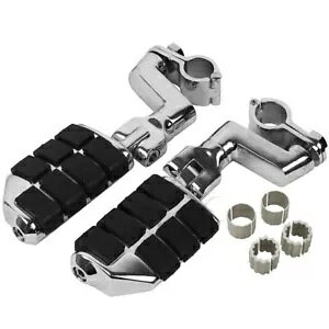 22mm-35mm nCEFCNv ^tbgyOt z_ }Oi 750 VF750 VF1100p 22mm-35mm Highway Clamps w/ Large Foot Pegs For Honda Magna 750 VF750 VF1100