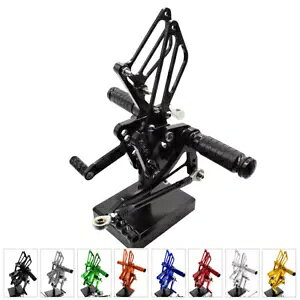 CNC ���A�Z�b�g�����\�ȃt�b�g�y�O�X�[�c�X�Y�L GSXR GSX-R1000 2005-2006 K5 CNC Rearset adjustable Foot Pegs suit For Suzuki GSXR GSX-R1000 2005-2006 K5 �y���s�A���i�z