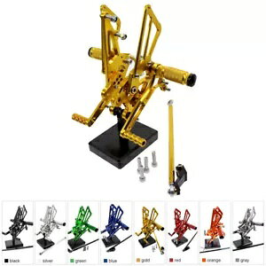 CNC ���A�Z�b�g�����\�ȃt�b�g�y�O�X�[�c�J���T�L�j���W�� ZX14R ZZR1400 2012-2017 CNC Rearset adjustable Foot Pegs suit For Kawasaki Ninja ZX14R ZZR1400 2012-2017