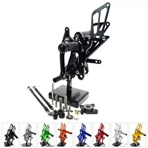CNC ���A�Z�b�g���߉\�ȃt�b�g�y�O�X�[�c�z���_ CBR1000RR 2004-2007 2005 2006 CNC Rearset adjustable Foot Pegs suit For Honda CBR1000RR 2004-2007 2005 2006 �y���s�A���i�z