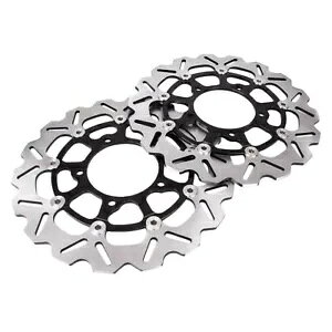 tgubNu[LfBXN[^[ XYL GSX-R 600 750 06-07 K6 GSXR1000 05-08p Front Black Brake Disc Rotors for Suzuki GSX-R 600 750 06-07 K6 GSXR1000 05-08