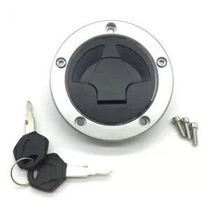 R^NKXLbvJo[ L[t Kawasaki Ninja ZX-6R ZX636 ZX-10R ZX-14Rp Fuel Tank Gas Cap Cover W/ Key For Kawasaki Ninja ZX-6R ZX636 ZX-10R ZX-14R