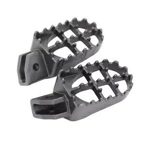 �u���b�N���g�N���X MX �_�[�g�o�C�N�X�`�[���t�b�g�y�O�X�Y�L RM80 RM 80 1993-2001 Black Motocross MX Dirt Bike Steel Foot Pegs For Suzuki RM80 RM 80 1993-2001 �y���s�A���i�z