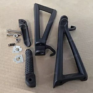 �㕔��q�t�b�g���X�g�t�b�g�y�O�u���P�b�g���}�n YZF R6 2006-2016 �u���b�N Rear Passenger footrest Foot Pegs Bracket Fit For Yamaha YZF R6 2006-2016 Black �y���s�A���i�z