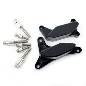 ubN CNC GWJo[ NbVpbh GWXC_[ }n FZ1 FAZER 2006-2011p Black CNC Engine Cover Crash Pads Engine Sliders for Yamaha FZ1 FAZER 2006-2011