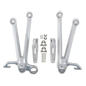 �I�[�g�o�C�㕔��q�t�b�g�y�O�u���P�b�g�X�Y�L GSXR1000 2005-2006 �ɓK�� Motorcycle Rear Passenger Foot Pegs Bracket Fit For Suzuki GSXR1000 2005-2006 �y���s�A���i�z