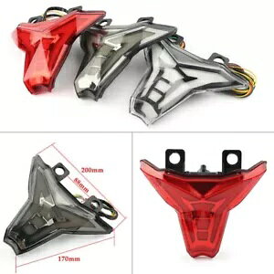  LED e[Cg^[VOi Kawasaki Ninja 400 ZX-6R ZX10R ɓK Integrated LED Tail Light Turn Signal Fit For Kawasaki Ninja 400 ZX-6R ZX10R