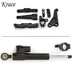 �z���_ CB650F 2014-2017 CNC �X�e�A�����O�_���p�[ & ��t�u���P�b�g�L�b�g�X�^�r���C�U�[ For Honda CB650F 2014-2017 CNC Steering Damper & Mounting Bracket Kit Stabilizer