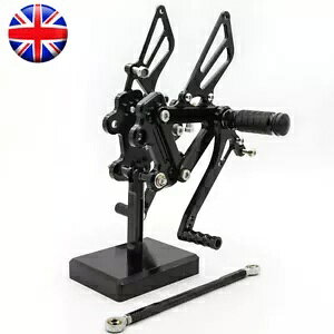 �E�� 600 ZX6R ZX636 1999 2000 2001 2002 CNC ���A�Z�b�g�t�b�g�y�O�t�b�g�y�O���� For Ninja 600 ZX6R ZX636 1999 2000 2001 2002 CNC Rearset Footpeg Foot Peg Adjust �y���s�A���i�z