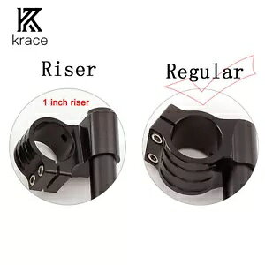 قƂǂ̃oCNɓK 7/8" 22mm nho[ CU[ }Eg Nv W 41mm ubN Fit Most Motorbike 7/8" 22mm Handlebars Risers Mount Clamps Standard 41mm Black