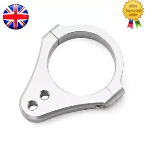 50mm CNC jo[TXeAO_p[tH[Nt[}EgNvuPbgA~[^[ 50mm CNC Universal Steering Damper Fork Frame Mount Clamp Bracket Aluminum Motor