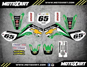 Kawasaki KLX 110 2000 - 2009 �t���J�X�^���O���t�B�b�N�L�b�g SHIFTER �X�^�C���X�e�b�J�[ Kawasaki KLX 110 2000 - 2009 full custom graphics kit SHIFTER style stickers