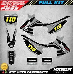 JX^OtBbNAtLbgz_ CRF 110 2013 - 2018 mX^CXebJ[ Custom Graphics, Full Kit For Honda CRF 110 2013 - 2018 MONO STYLE Stickers