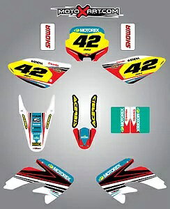 �J�X�^���O���t�B�b�N�A�t���L�b�g�z���_ CRF 70 2003 - 2011 STRIKE �X�^�C���X�e�b�J�[ Custom Graphics, Full Kit For Honda CRF 70 2003 - 2011 STRIKE style stickers