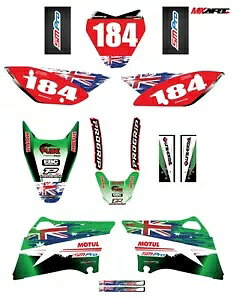 tJX^OtBbNLbg -AUSSIE PRIDE - KAWASAKI KLX 110 - 2010 - 2023 fJ[ Full Custom Graphic Kit -AUSSIE PRIDE - KAWASAKI KLX 110 - 2010 - 2023 decals