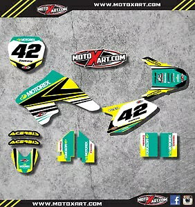 �X�Y�L DRZ 70 - 2007 / 2018 STRIKE �X�^�C�� �X�e�b�J�[�L�b�g �t���J�X�^�� �O���t�B�b�N �L�b�g Suzuki DRZ 70 - 2007 / 2018 STRIKE style sticker kit Full Custom Graphic Kit �y���s�A���i�z