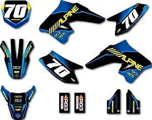 �X�Y�L DRZ 70 - 2009 - 2024 �ɓK������J�X�^���O���t�B�b�N�L�b�g �\�E���X�^�C���X�e�b�J�[�L�b�g Custom Graphic Kit to fit Suzuki DRZ 70 - 2009 - 2024 Soul style sticker kit �y���s�A���i�z