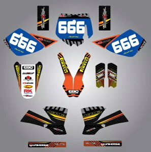 KTM 50 2002 - 2008 �p�J�X�^���O���t�B�b�N�X�t�@�N�g���[�X�^�C���t���X�e�b�J�[�L�b�g Custom graphics for KTM 50 2002 - 2008 FACTORY STYLE full sticker kit �y���s�A���i�z