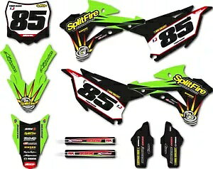 2014 - 2021 Kawasaki KX 85 �J�X�^���O���t�B�b�N�X�L�b�g Rythm �X�^�C���f�J�[���X�e�b�J�[�L�b�g 2014 - 2021 Kawasaki KX 85 custom graphics kit Rythm style decals sticker kit