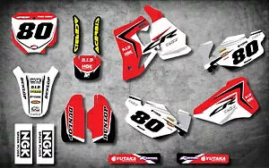 JX^OtBbNXAtLbgz_ CR 80 1996 - 2002 oEhX^CXebJ[Lbg Custom Graphics, Full Kit For HONDA CR 80 1996 - 2002 REBOUND STYLE sticker kit