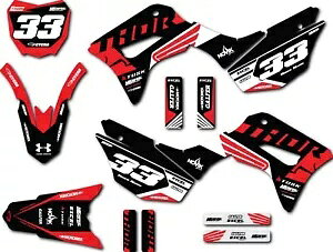 ���G�ȃX�^�C���̃X�e�b�J�[�L�b�g�́A�z���_ CRF 125F 2019 - 2025 �t���J�X�^���O���t�B�b�N�ɓK�����܂��B Complex Style sticker kit fits Honda CRF 125F 2019 - 2025 Full Custom Graphics �y���s�A���i�z