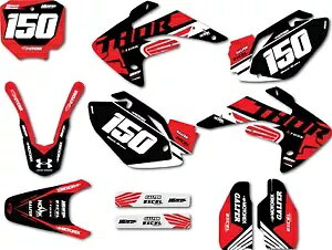���G�ȃX�^�C���̃X�e�b�J�[�̓z���_ CRF 150 R 2007 - 2023 �t���J�X�^���O���t�B�b�N�L�b�g�ɓK�����܂��B Complex Style stickers fits Honda CRF 150 R 2007 - 2023 Full Custom Graphic Kit �y���s�A���i�z