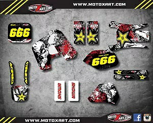 �z���_ CR 80 1993 - 1995 �t���J�X�^�� �O���t�B�b�N �L�b�g GRAFFITI - STYLE �f�J�[�� HONDA CR 80 1993 - 1995 Full Custom Graphic Kit GRAFFITI - STYLE decals �y���s�A���i�z