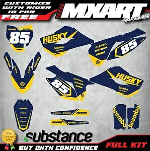 �n�X�N�o�[�i TC 85 �O���t�B�b�N�X 2014 2015 2016 2017 ���f���X�e�b�J�[�L�b�g �n���}�[�X�^�C�� Husqvarna TC 85 Graphics 2014 2015 2016 2017 model sticker kit Hammer style