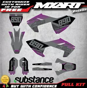 �t���J�X�^���O���t�B�b�N�L�b�g�́AHusqvarna TC 85 2018 - 2021 CARVE �X�^�C���X�e�b�J�[�ɓK�����܂��B Full custom graphic kit fits Husqvarna TC 85 2018 - 2021 CARVE style stickers