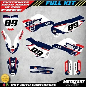 tJX^OtBbNLbg LASER X^ĆAHusqvarna TC 85 2014 ` 2017 fɓK܂B Full custom graphic kit LASER style fits Husqvarna TC 85 2014 - 2017 models