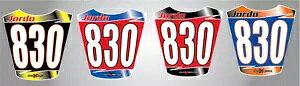 �J�X�^�� �o�b�N�i���o�[ roost ID ���g�N���X �O���t�B�b�N �X�e�b�J�[ Custom Back number roost ID motocross graphics stickers �y���s�A���i�z