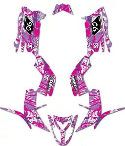 �O���t�B�b�N ���}�n ���v�^�[ 90 2016 - 2023 DC CHICK STYLE �X�e�b�J�[ �f�J�[�� Graphics Yamaha raptor 90 2016 - 2023 DC CHICK STYLE stickers decals �y���s�A���i�z