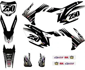 �z���_ CRF 250 R 2014 2015 2016 2017 �J�X�^���O���t�B�b�N�L�b�g SHARP �X�^�C���X�e�b�J�[�L�b�g Honda CRF 250 R 2014 2015 2016 2017 Custom Graphic Kit SHARP Style sticker kit �y���s�A���i�z