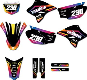 Yamaha TTR 230 2005 - 2023 XebJ[Lbg fJ[Lbg OtBbNX CWFNgX^CfJ[ Yamaha TTR 230 2005 - 2023 sticker kit decal kit graphics Inject style decals
