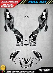 Yamaha Raptor 125 QUAD ATV JX^ OtBbNX Lbg YINYANG X^C XebJ[ fJ[ Yamaha Raptor 125 QUAD ATV custom graphics kit YINYANG Style stickers decals